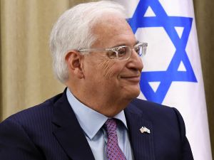 David Friedman's comments were met with anger and ridicule (Wikimedia)