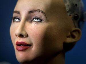 Sophia previously received Saudi Arabian citizenship (AFP)