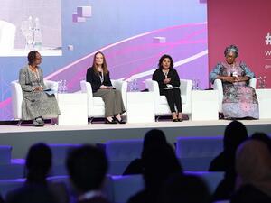 “Empowering women is the starting point to achieve stability and distance ourselves from ignorance.” - Reem Al Hashimi, UAE Minister of State for International Cooperation.