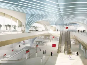 Doha Metro provides over 9,200 sqm of retail space across 37 stations. (Qatar Rail)