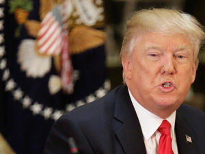 الرئيس الأمريكي الحالي دونالد ترامب