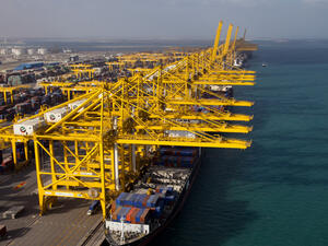 The revenue growth was supported by the strong volume growth across all three DP World regions. 