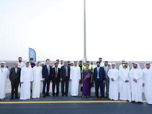 أطول مائدة إفطار في العالم بتنظيم شرطة دبي الإماراتية