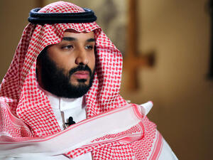 Saudi Deputy Crown Prince Mohammed bin Salman during his interview (AFP/File Photo)	