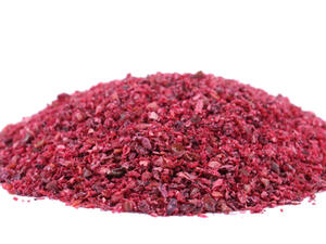 يستخدم مطحون السماق في تتبيل اللحوم والدجاج
