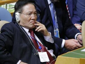 North Korea's ambassador to the United Nations Ja Song Nam (AFP/File)