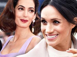 ميغان ماركل وأمل كلوني