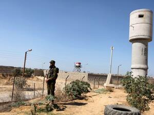 Hamas increased its security measures on the border Wednesday as tensions between Gaza and Egypt escalate. (AFP/File) 