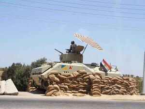 Last week Egypt’s President Abdel-Fattah El-Sisi issued a decree Saturday extending for another three months a curfew applied seven months ago in some part of restive North Sinai. (AFP/File)