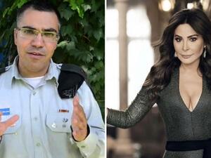 اليسا و أفيخاي أدرعي 