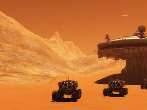 Elon Musk wants to begin a human colony on Mars. (Shutterstock) Elon Musk wants to begin a human colony on Mars. (Shutterstock)