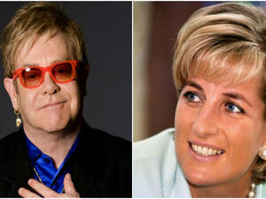 الأميرة ديانا-إلتون جون