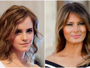 ايما واتسون وميلانيا ترامب