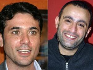 Ahmed Ezz and Ahmed El Sakka