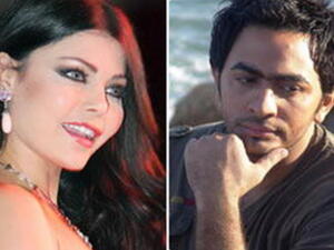 Tamer Husni and Haifa Wahbi