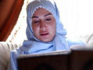 Ghada wearing the hijab