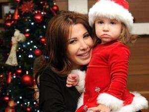 Nancy Ajram and daughter Mila