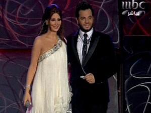Elissa on the show &#039;Ibshir&#039; with Nishan