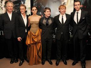 أبطال فيلم هاري بوتر في صورة جماعية