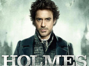 ملصق إعلاني لفيلم شرلوك هولمز الأخير