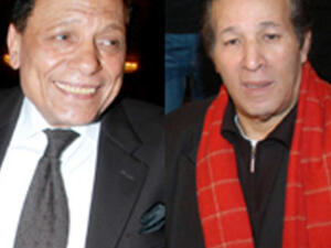 Adel Imam and Saeed Saleh
