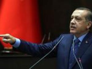 Turkish President Recep Tayyip Erdogan on Thursday accused Bashar al-Assad and his regime of supporting terrorism in the region. (AFP/File.) 