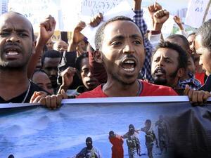 مقتل 7 متظاهرين على أيدي الشرطة الأثيوبية
