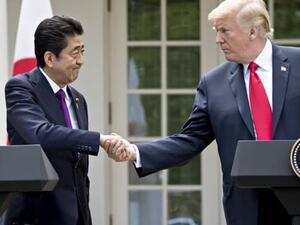 US President Donald Trump says his country is committed to Japan's security and strengthening the key alliance with it (Twitter)