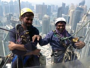 Expat workers constitute 60 percent of the workers in Saudi Arabia but their numbers have been dwindling in recent months. (AFP/ File)