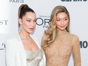 جيجي حديد وبيلا حديد