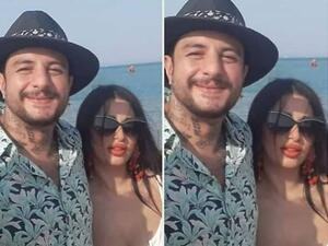 أحمد الفيشاوي وزوجته ندى كامل