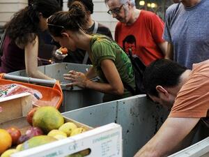 Israelis threw away 25 million tons of food in 2018. (AFP/ File)