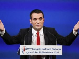 فلوريان فيليبو نائب رئيس الجبهة الوطنية الفرنسي اليميني المتطرف