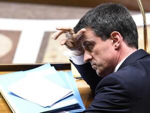 رئيس الوزراء الفرنسي مانويل فالس