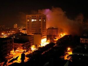 غزة تحت القصف