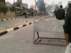 مقر رئاسة الوزراء.الصورة عن توتير