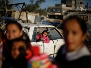 ارشيف/ اطفال في غزة