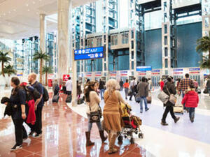 The passenger traffic surged by 20.6 per cent to hit a record 5.84 million the highest since August 2012