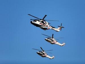 استخدام الطائرات الهليكوبتر في التنقلات الخاصة في دولة الإمارات مشروع، غير أن قصر المسافات بين أرجاء الدولة يجعل الأفضلية للتنقل بالسيارات