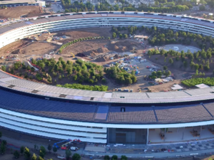 مقر آبل الجديد Apple Park في مدينة كوبرتينو في ولاية كاليفورنيا
