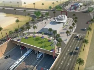اعتمد مشروع النقل العام بالدرجة الأولى على دراسات اقتصادية وسكانية وأمنية، لذلك فهو لا يتعارض مع مشاريع البناء والعمران، بل يرتبط ارتباطاً وثيقاً بها