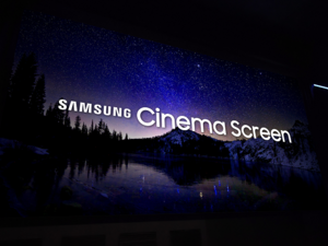 سامسونج تكشف عن أضخم شاشة LED لدور السينما في العالم