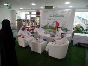 استضافت ’دبي للثقافة‘ ركنًا خاصًا للترويج للحملة في مكتبة دبي العامة فرع الطوار.