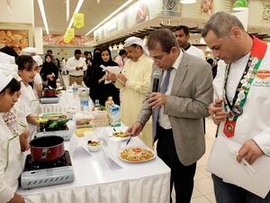 During the event
