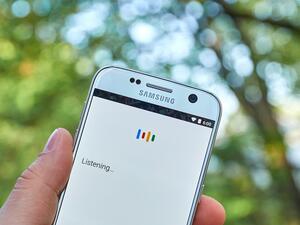 ‘Ok Google, send $25 to mom’ is all you need to do - say - to transfer money from the debit card linked to your Google Account to the recipient (AKA your mom). (Shutterstock)


