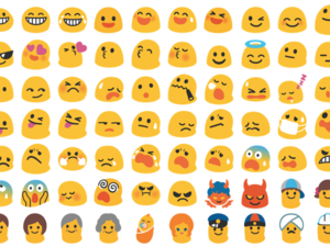 Google announced it is doing away with their often-criticized "blob" emojis. (Twitter)