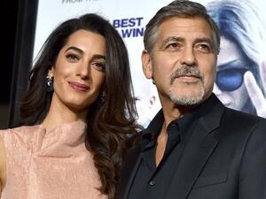 جورج وأمل كلوني 