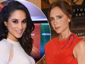 ميغان ماركل وفيكتوريا بيكهام