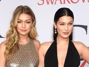 جيجي حديد وبيلا حديد