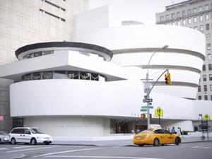 The Guggenheim museum in NYC hosted a collection of Hassan Sharif's work. (AFP/File)